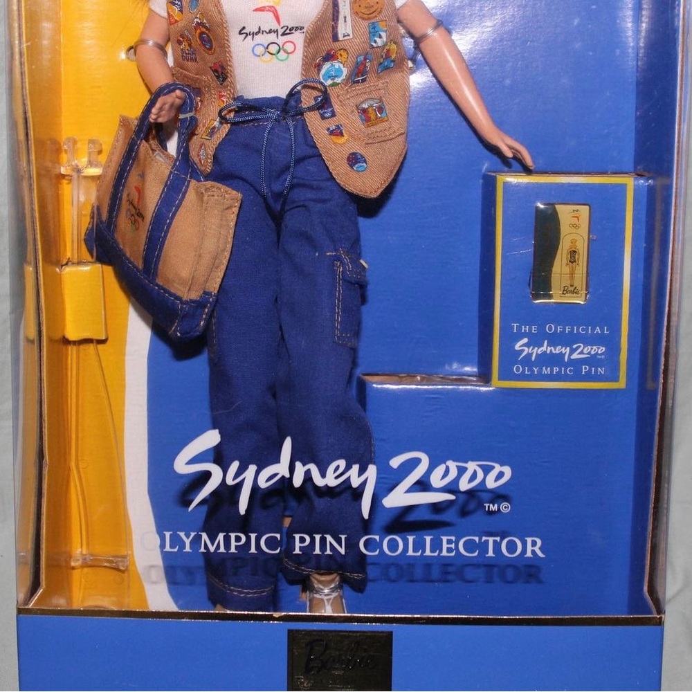 Olympic Pin Collector Barbie Sydney Games 2000 - Picture 3 of 4